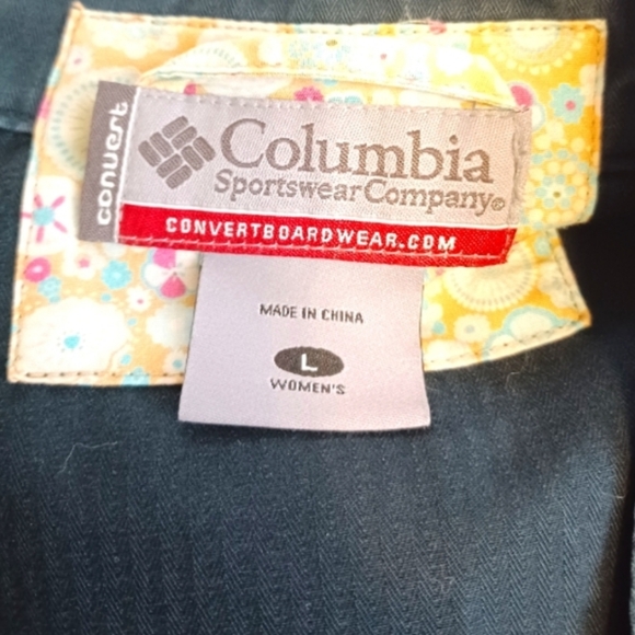 Columbia Convert Board Wear Distressed Denim Bomber Jacket - Picture 12 of 14